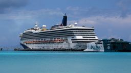 A file photo of the Carnival Freedom cruise ship. Many ships, although not this one, have re-routed amid Hurricane Beryl.