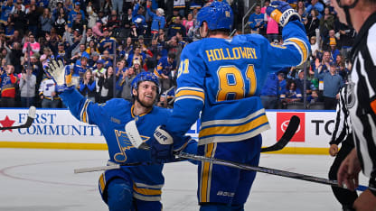 Photos: Blues 4, Hurricanes 3 - Oct. 19, 2024