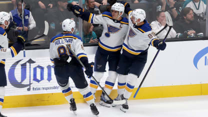 Photos: Blues 5, Sharks 4 (OT) - Oct. 10, 2024