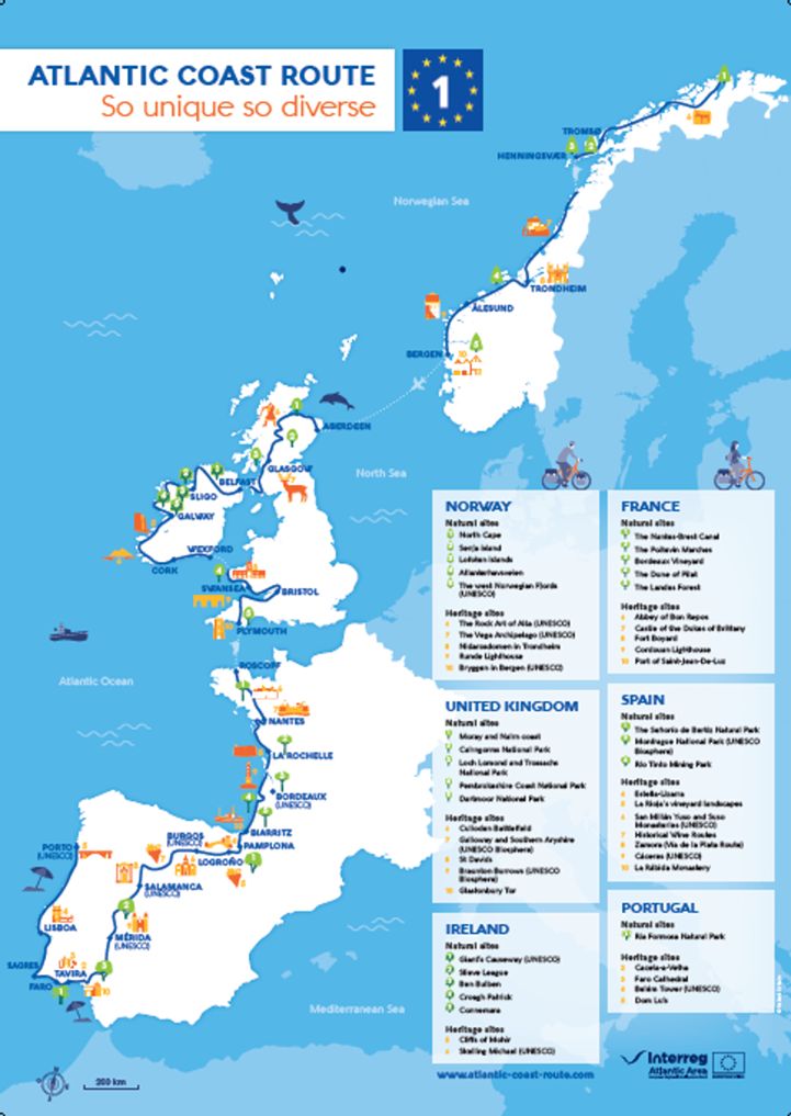 AtlanticOnBike map