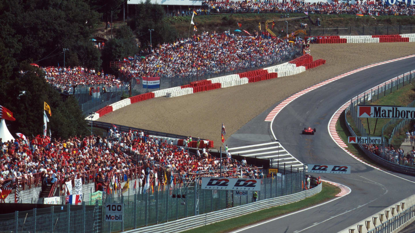 Belgium's Eau Rouge in 1997