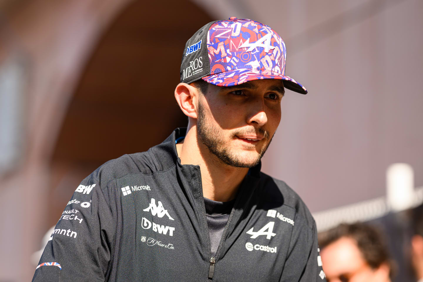 MONACO - 2024/05/25: BWT Alpine F1 Team's French driver Esteban Ocon is seen in the paddock after