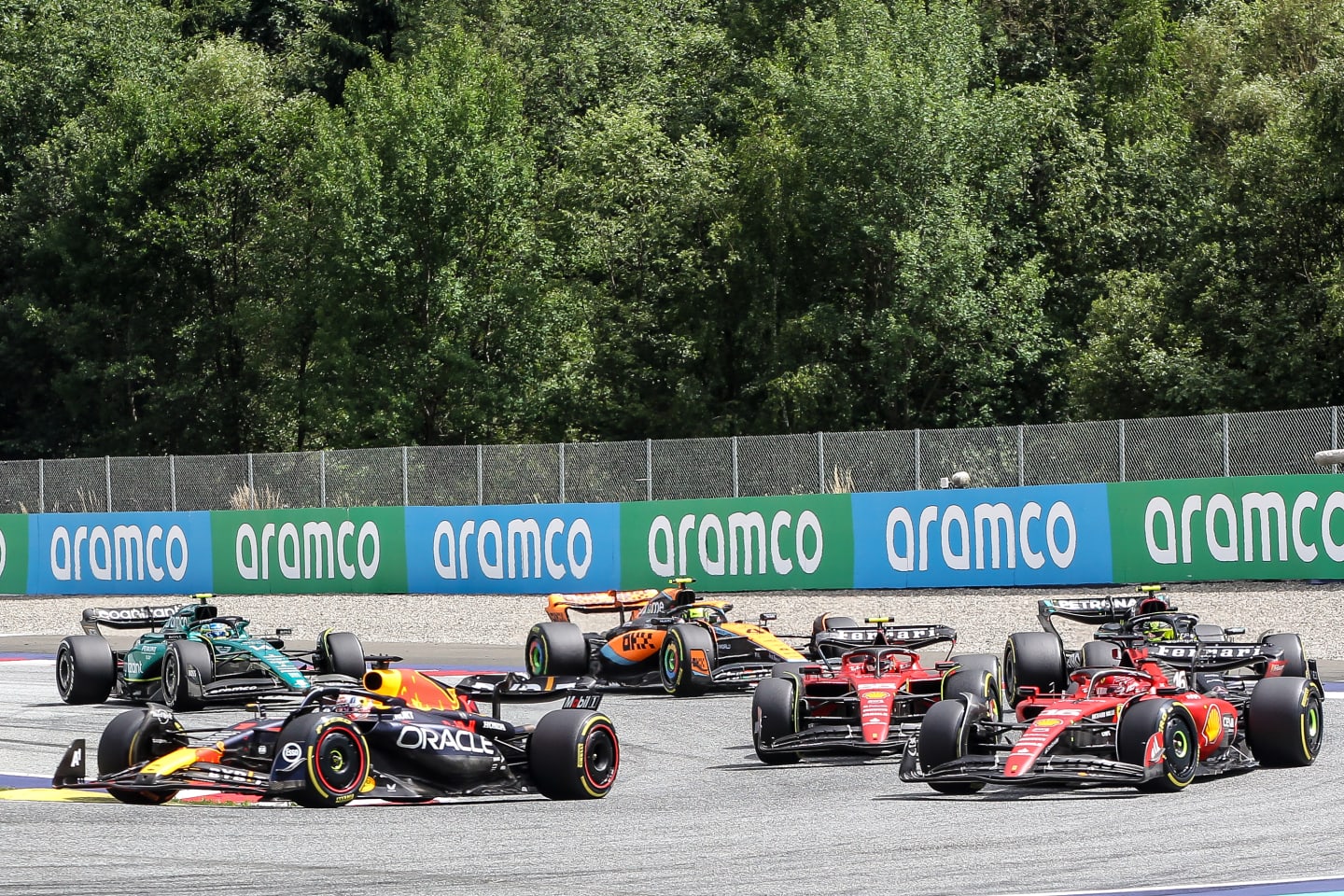 SPIELBERG, AUSTRIA - JULY 02: Max Verstappen of the Netherlands driving the Oracle Red Bull Racing