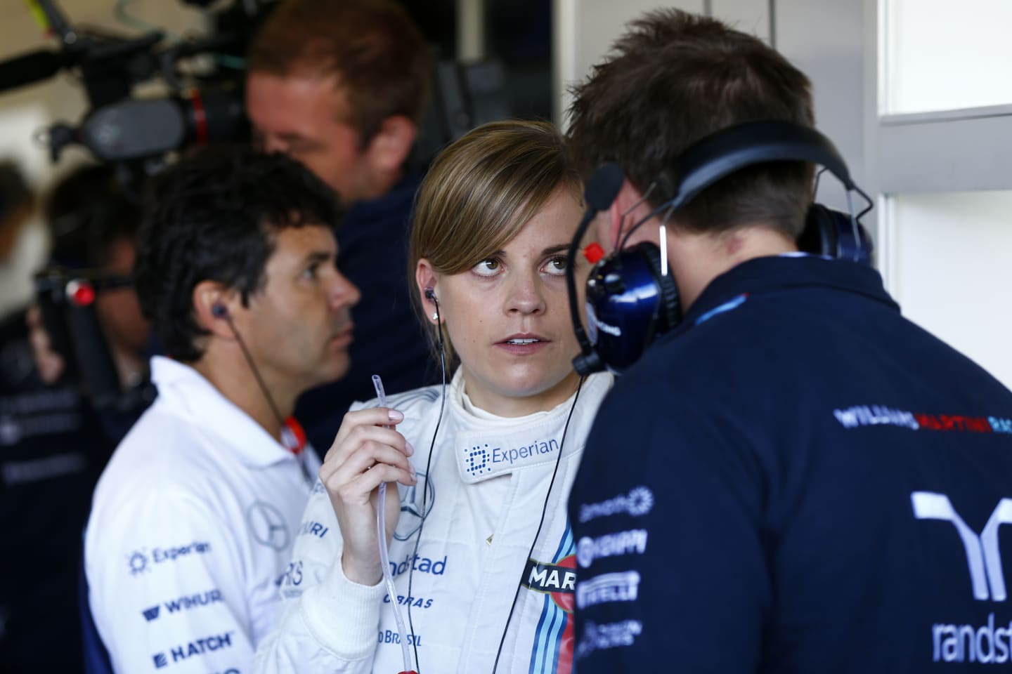 Motorsports: FIA Formula One World Championship 2014, Grand Prix of Great Britain, #41 Susie Wolff