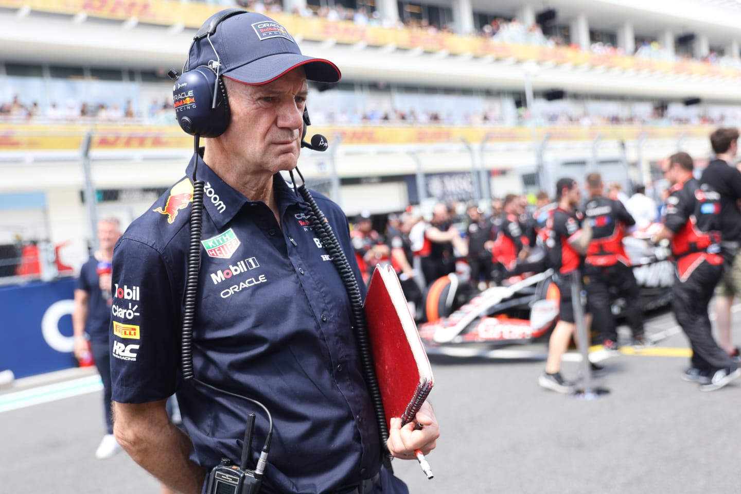 Adrian Newey before Sprint ahead of the Formula 1 Miami Grand Prix at Miami International Autodrome