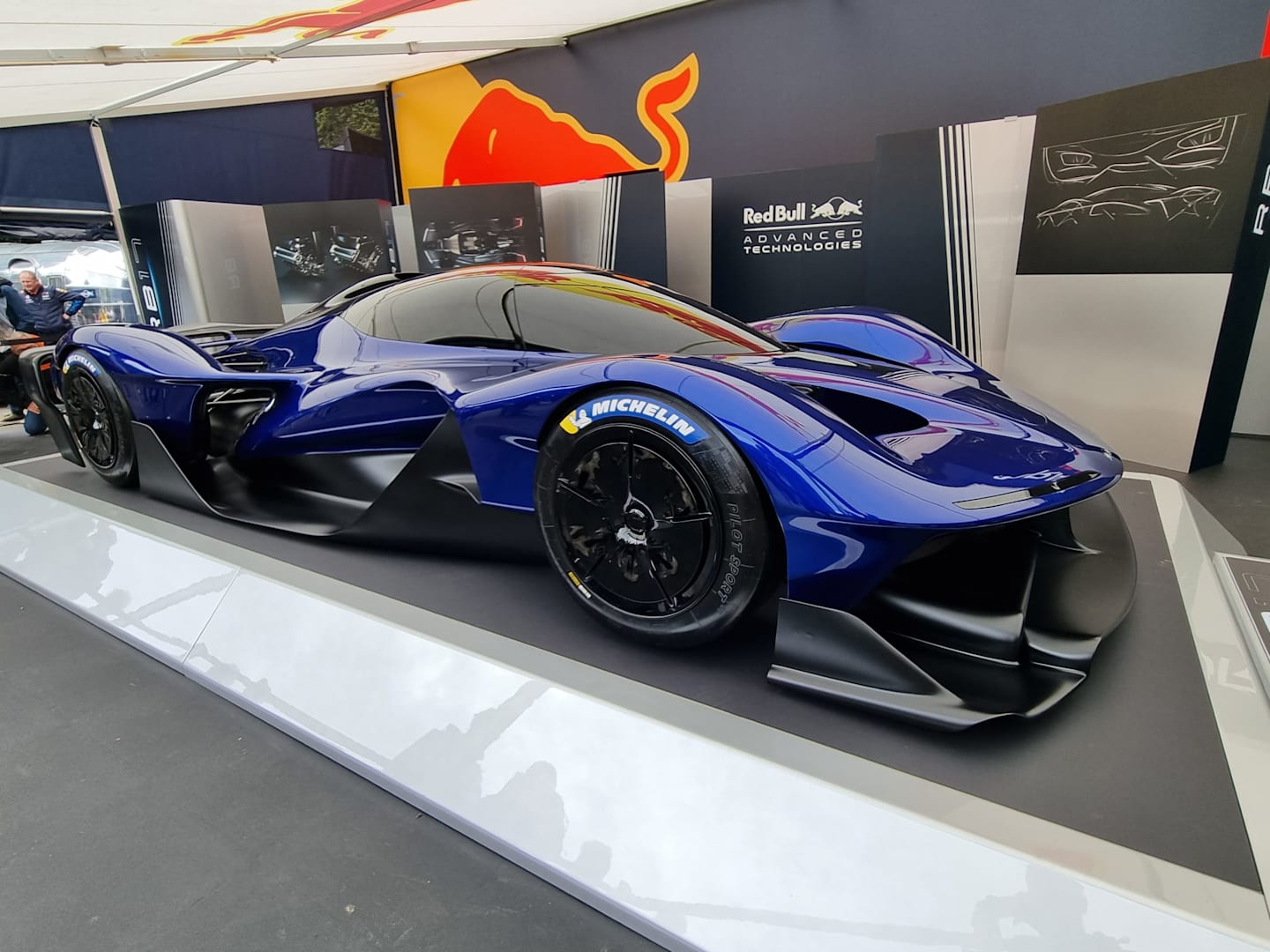 The new car was unveiled to the public on Friday at the Goodwood Festival of Speed