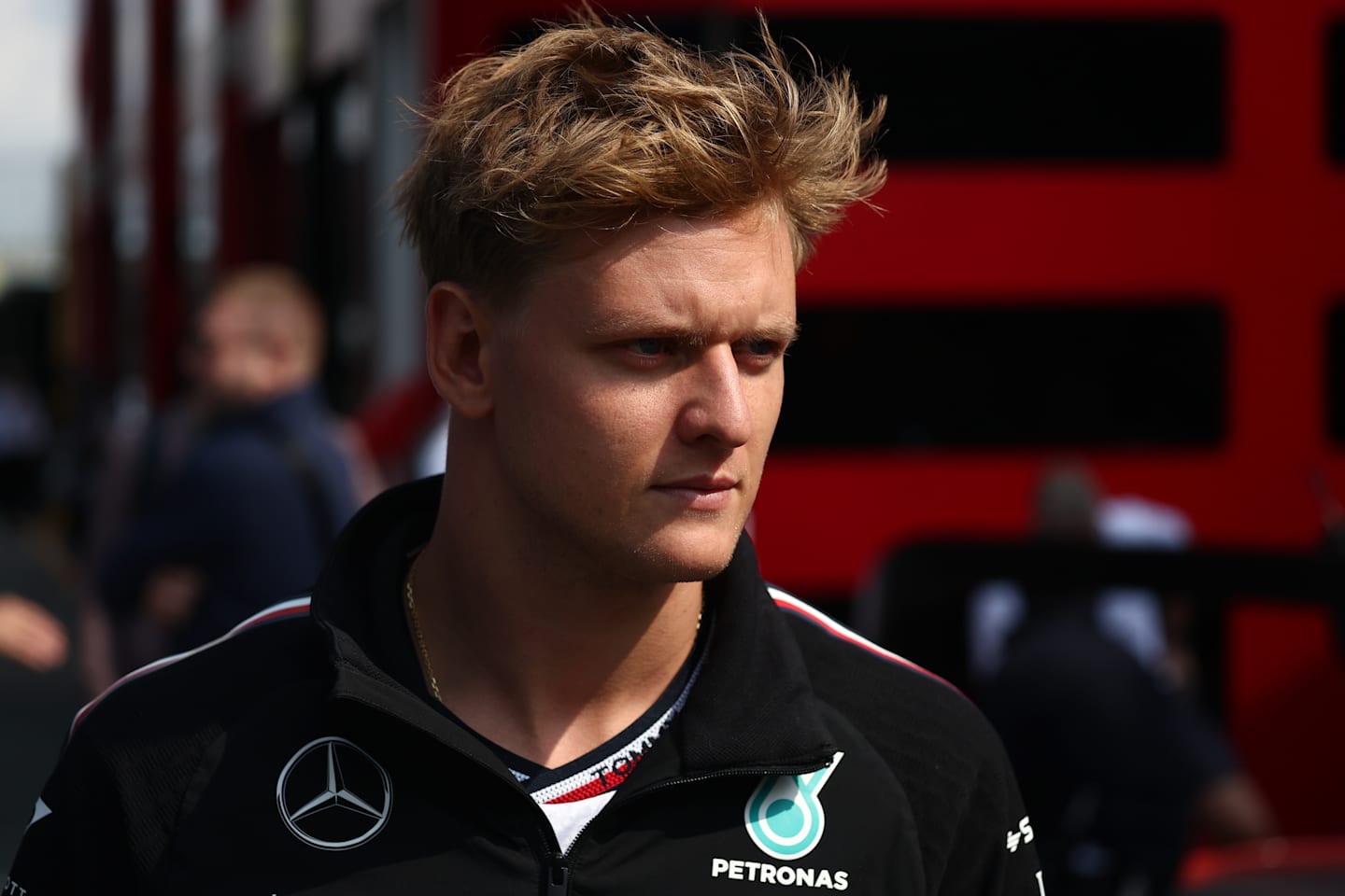 Mick Schumacher before the Formula 1 Grand Prix of The Netherlands at Circuit Zandvoort in