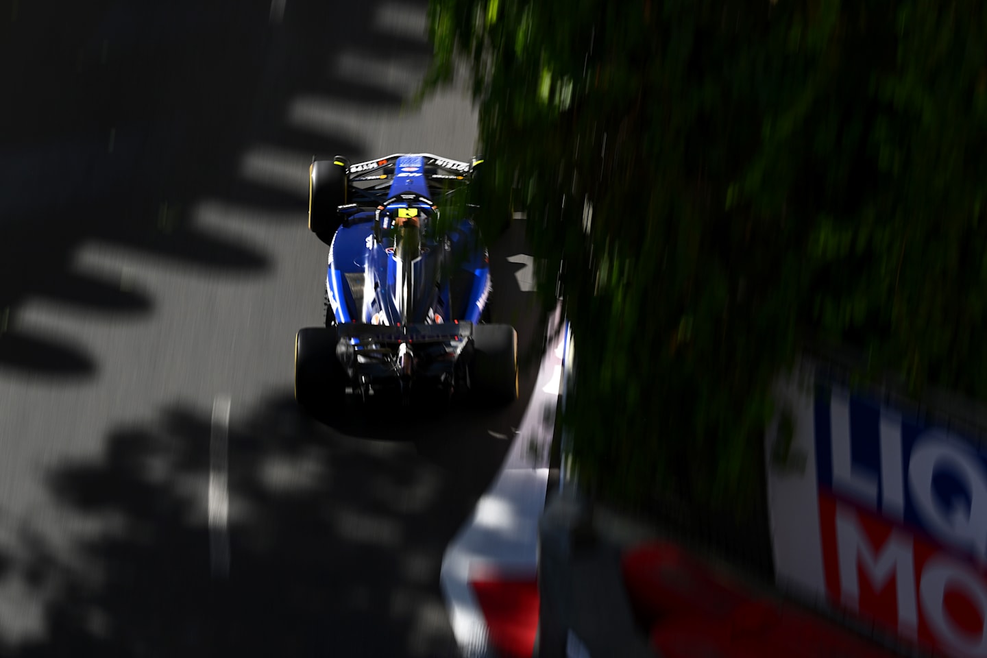 BAKU, AZERBAIJAN - SEPTEMBER 15: Franco Colapinto of Argentina driving the (43) Williams FW46 Mercedes on track during the F1 Grand Prix of Azerbaijan at Baku City Circuit on September 15, 2024 in Baku, Azerbaijan. (Photo by Clive Mason/Getty Images)