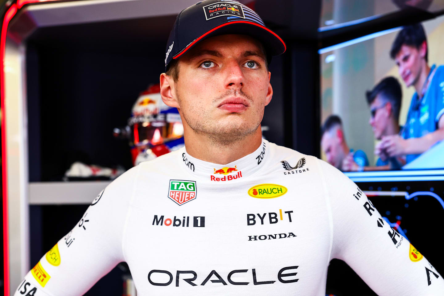 MONZA, ITALY - AUGUST 30: Max Verstappen of the Netherlands and Oracle Red Bull Racing prepares to