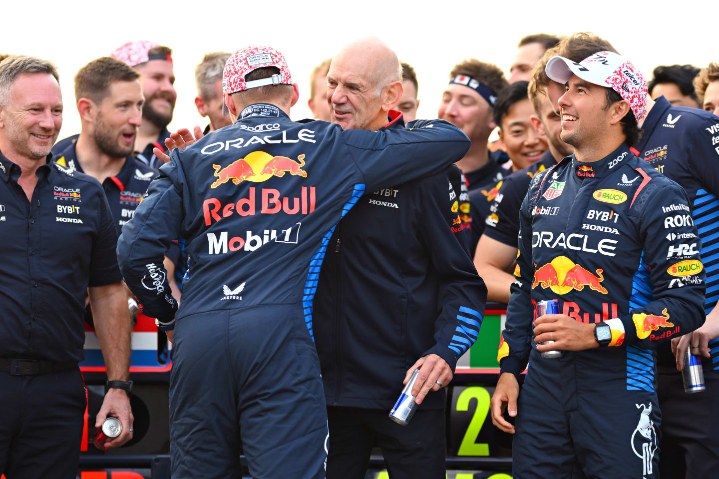 SUZUKA, JAPAN - APRIL 07: Race winner Max Verstappen of the Netherlands and Oracle Red Bull Racing