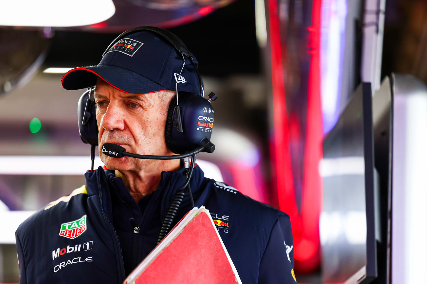 SUZUKA, JAPAN - APRIL 05: Adrian Newey, the Chief Technical Officer of Oracle Red Bull Racing looks