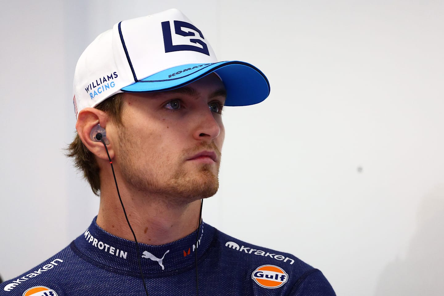 ZANDVOORT, NETHERLANDS - AUGUST 24: Logan Sargeant of United States and Williams looks on in the