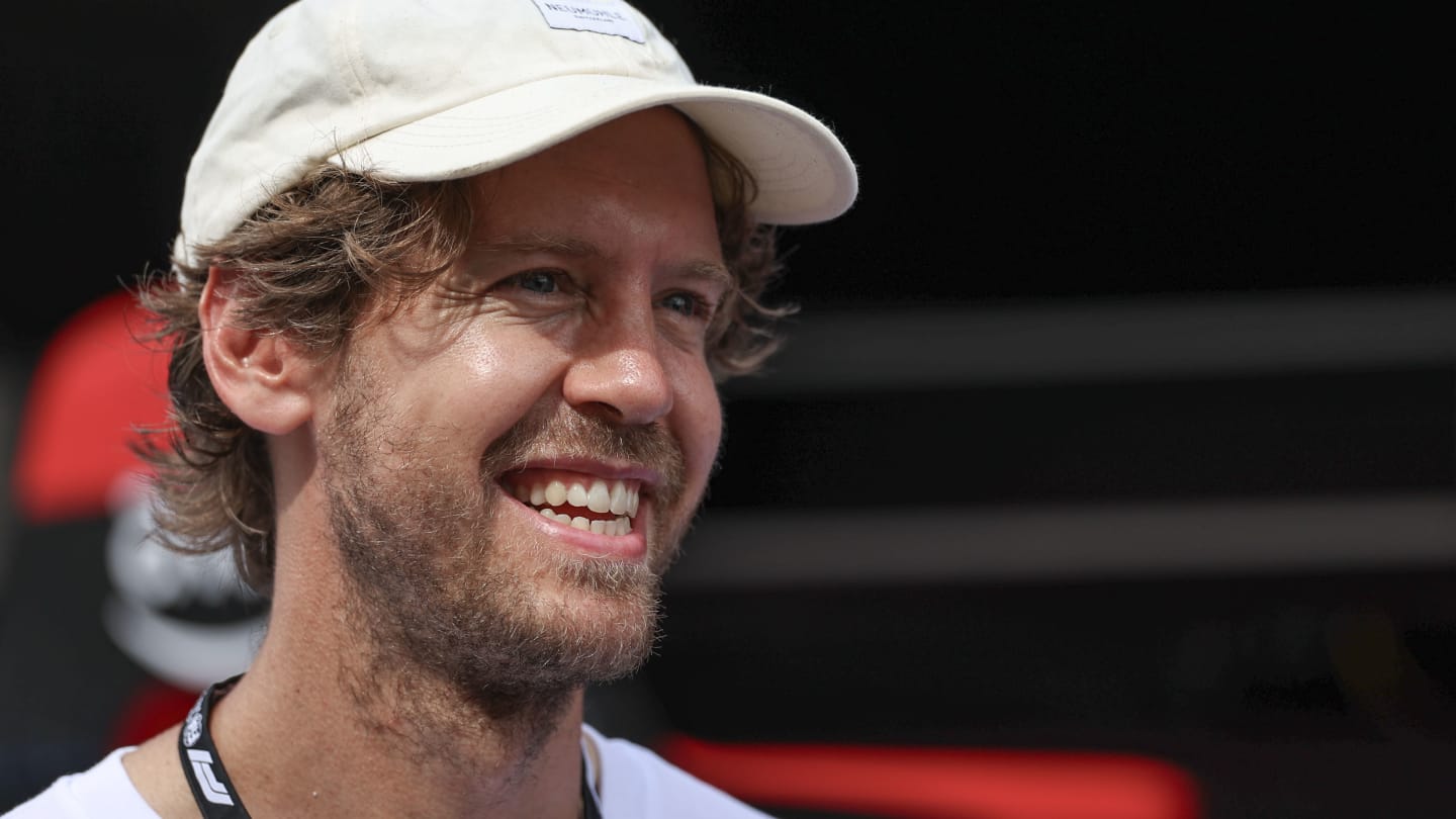 SUZUKA, JAPAN - SEPTEMBER 20: Sebastian Vettel of Germany during previews ahead of the F1 Grand