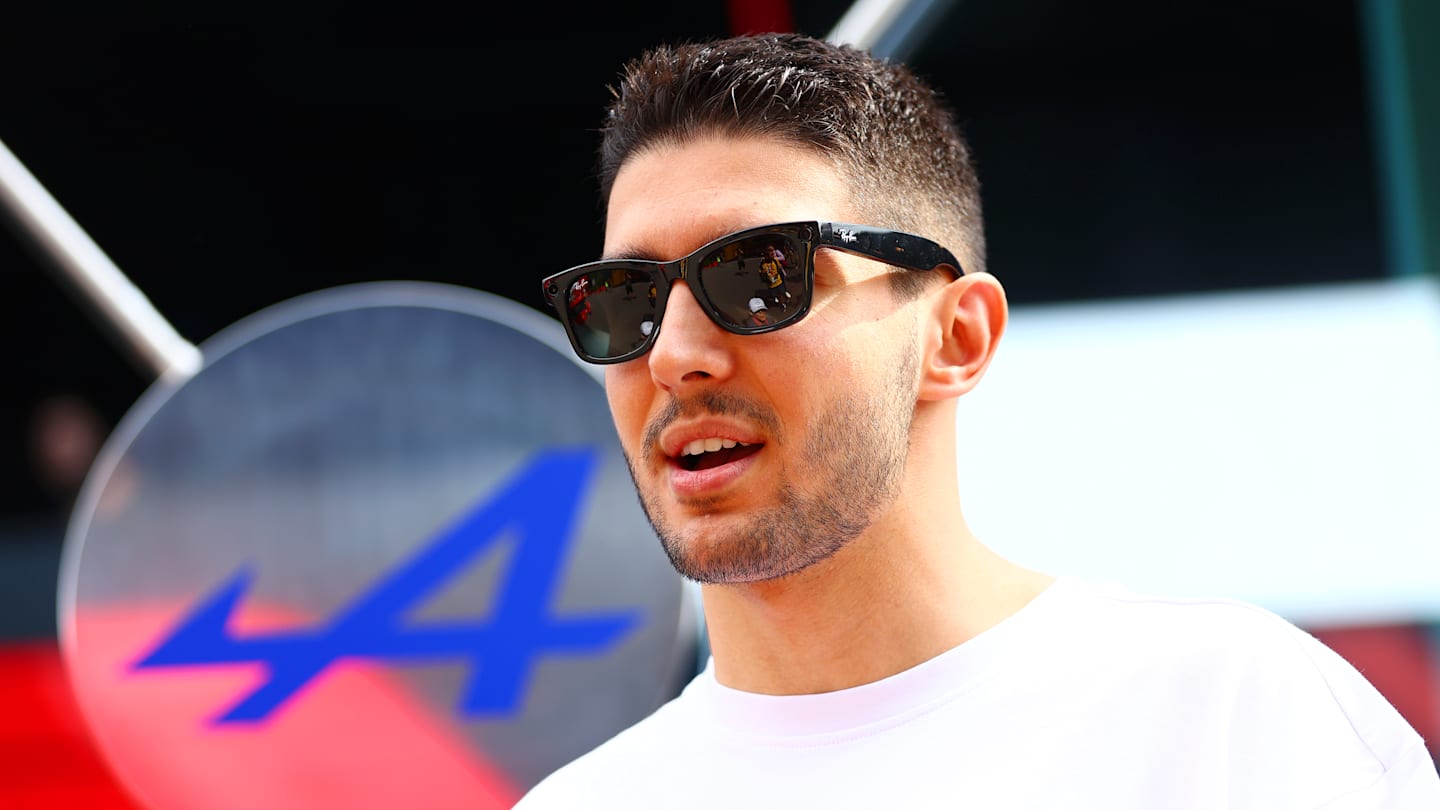 SPA, BELGIUM - JULY 25: Esteban Ocon of France and Alpine F1 walks in the Paddock during previews