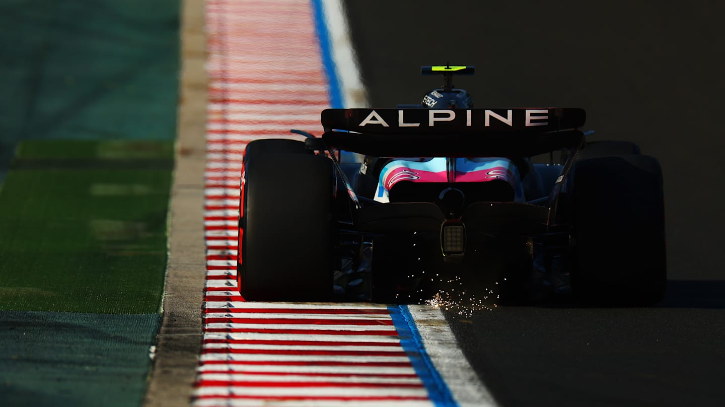 BUDAPEST, HUNGARY - JULY 19: Pierre Gasly of France driving the (10) Alpine F1 A524 Renault on