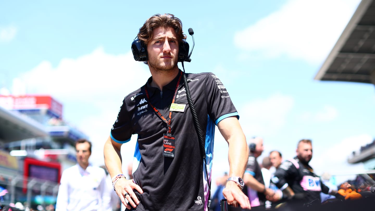 BARCELONA, SPAIN - JUNE 23: Jack Doohan of Australia, Reserve Driver for Alpine F1 looks on from