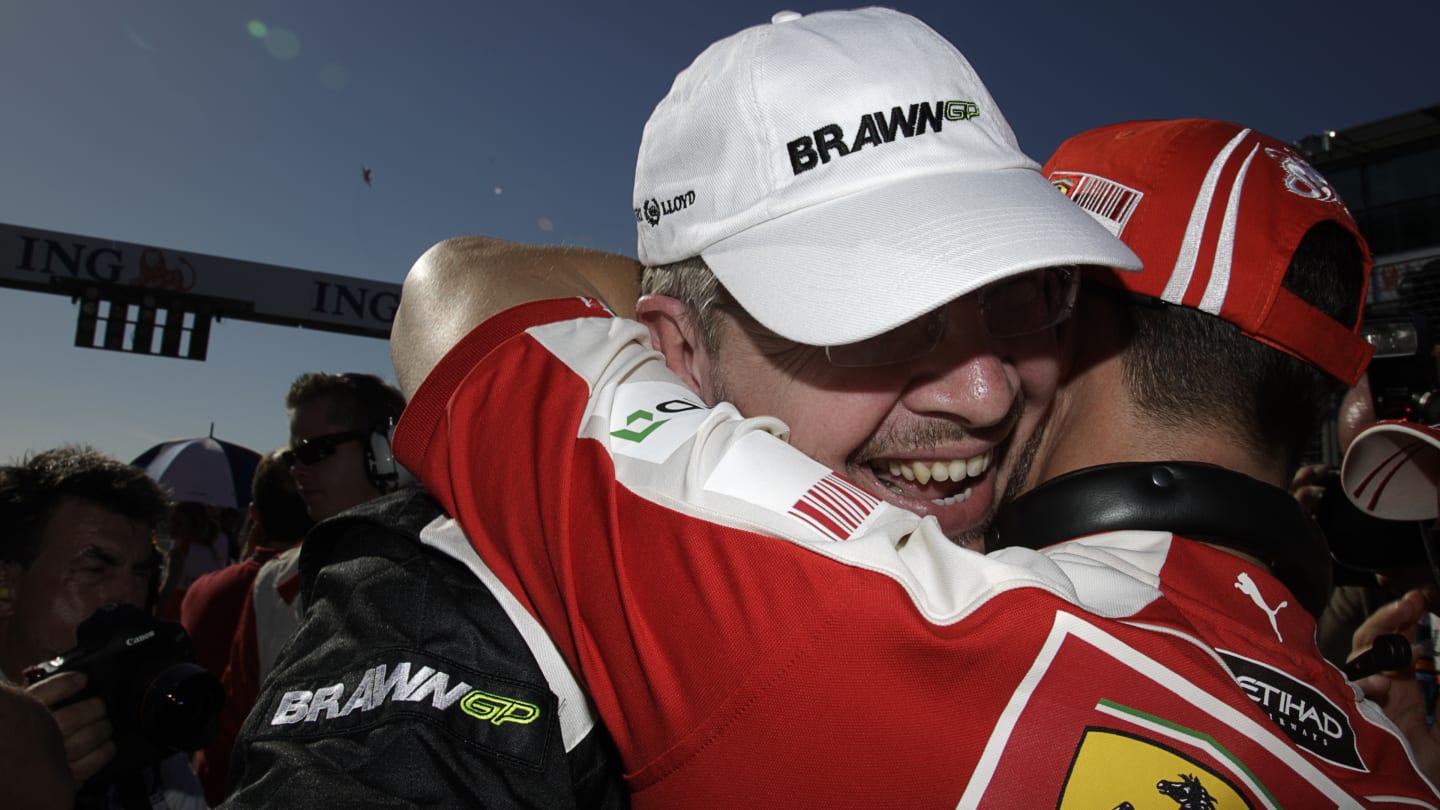 Ross Brawn, Michael Schumacher, Grand Prix of Australia, Albert Park, Melbourne Grand Prix Circuit,