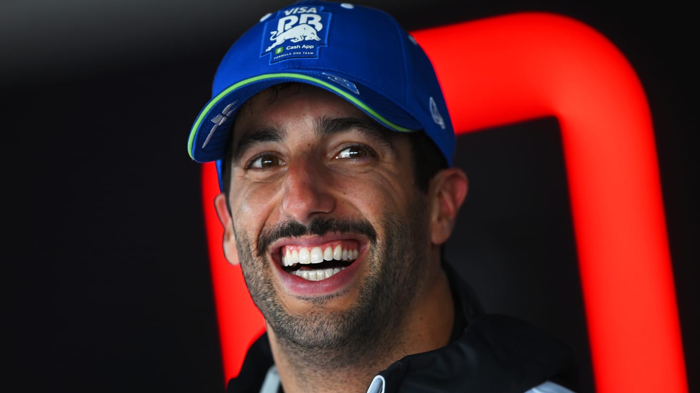 MONTREAL, QUEBEC - JUNE 08: 5th placed qualifier Daniel Ricciardo of Australia and Visa Cash App RB