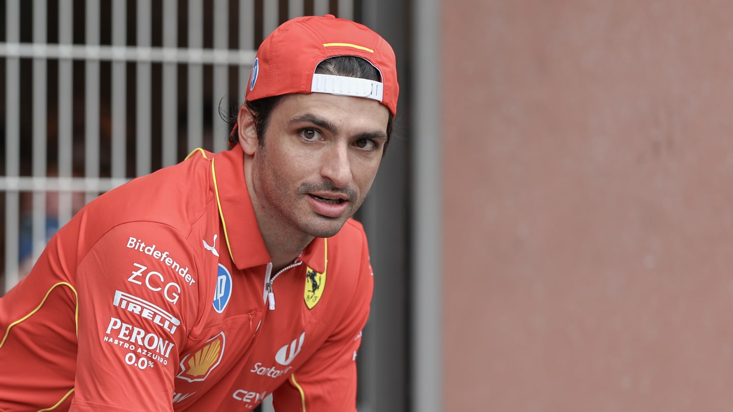 MONTE-CARLO, MONACO - MAY 22: Carlos Sainz Jr of Spain and Scuderia Ferrari during previews ahead