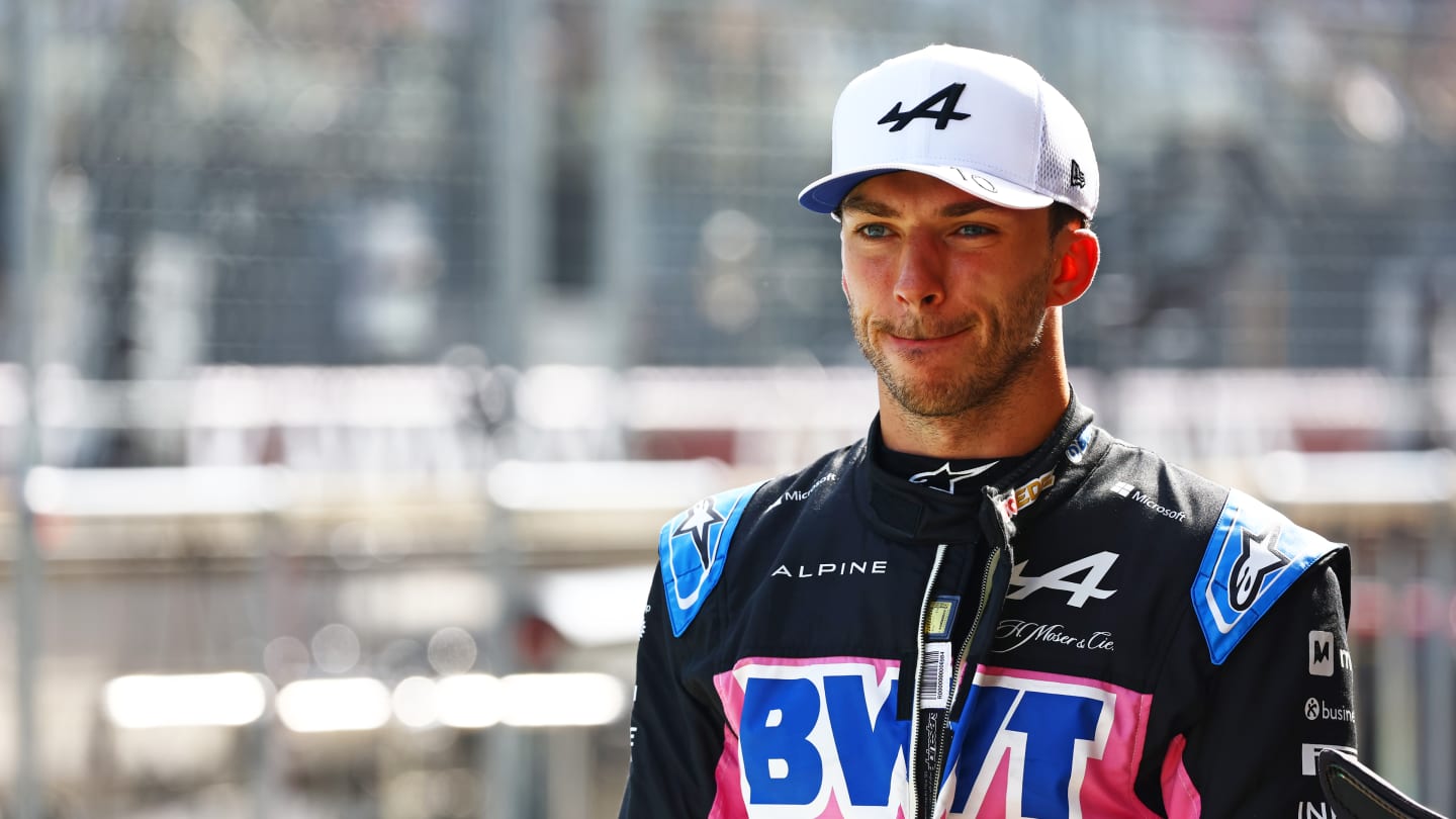 SPIELBERG, AUSTRIA - JUNE 29: 13th placed Pierre Gasly of France and Alpine F1 walks in the Pitlane