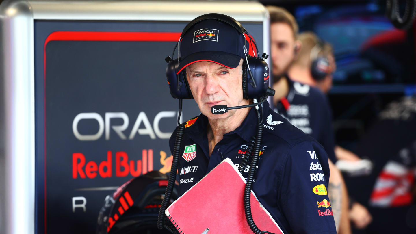 MIAMI, FLORIDA - MAY 03: Adrian Newey, the Chief Technical Officer of Oracle Red Bull Racing looks