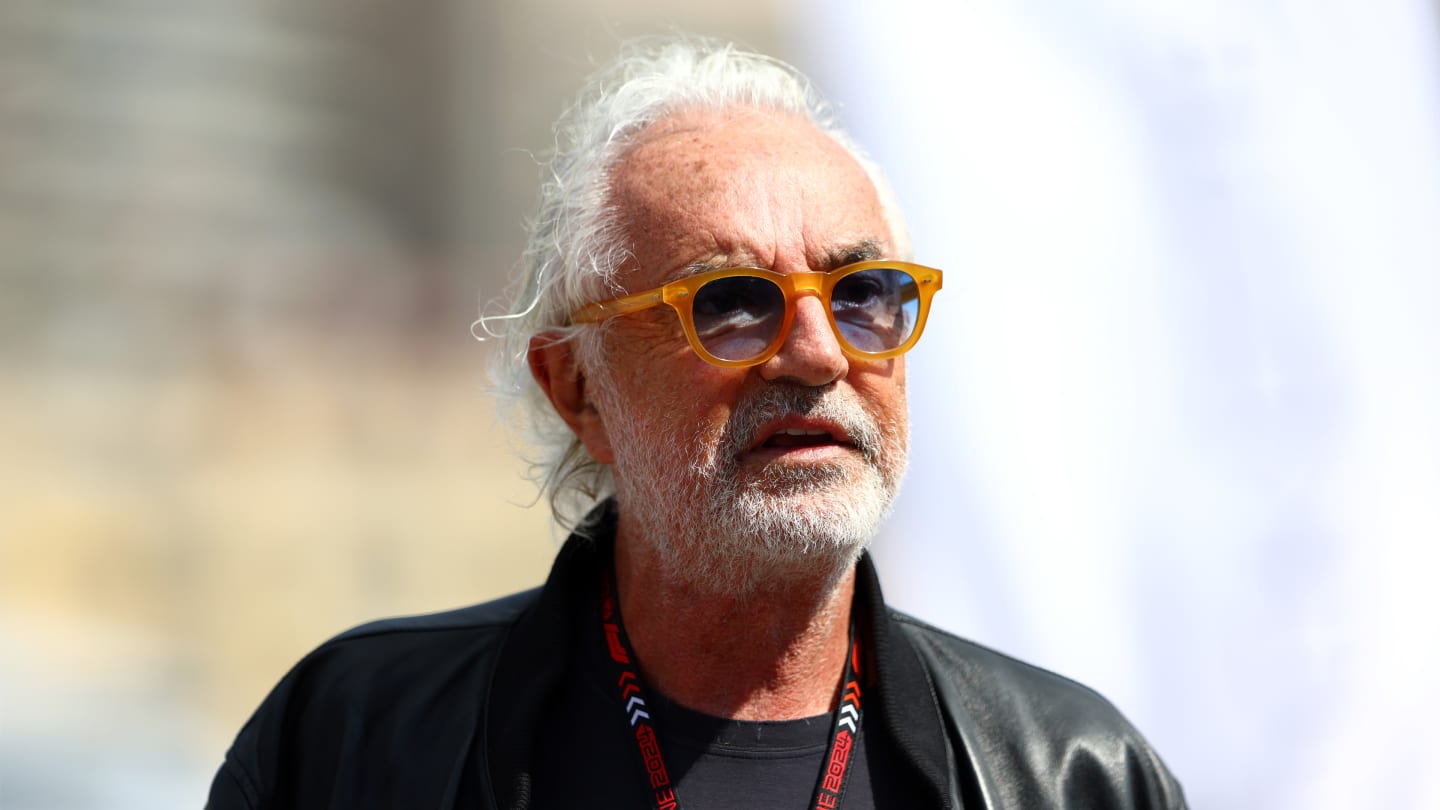 MONTE-CARLO, MONACO - MAY 25: Flavio Briatore walks in the Paddock prior to final practice ahead of