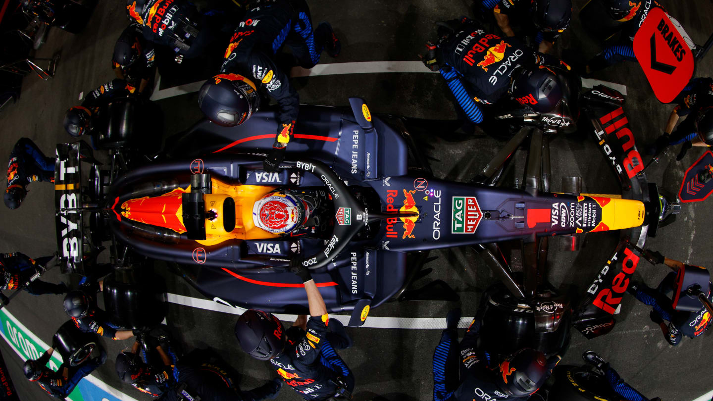 JEDDAH, SAUDI ARABIA - MARCH 07: Max Verstappen of the Netherlands driving the (1) Oracle Red Bull