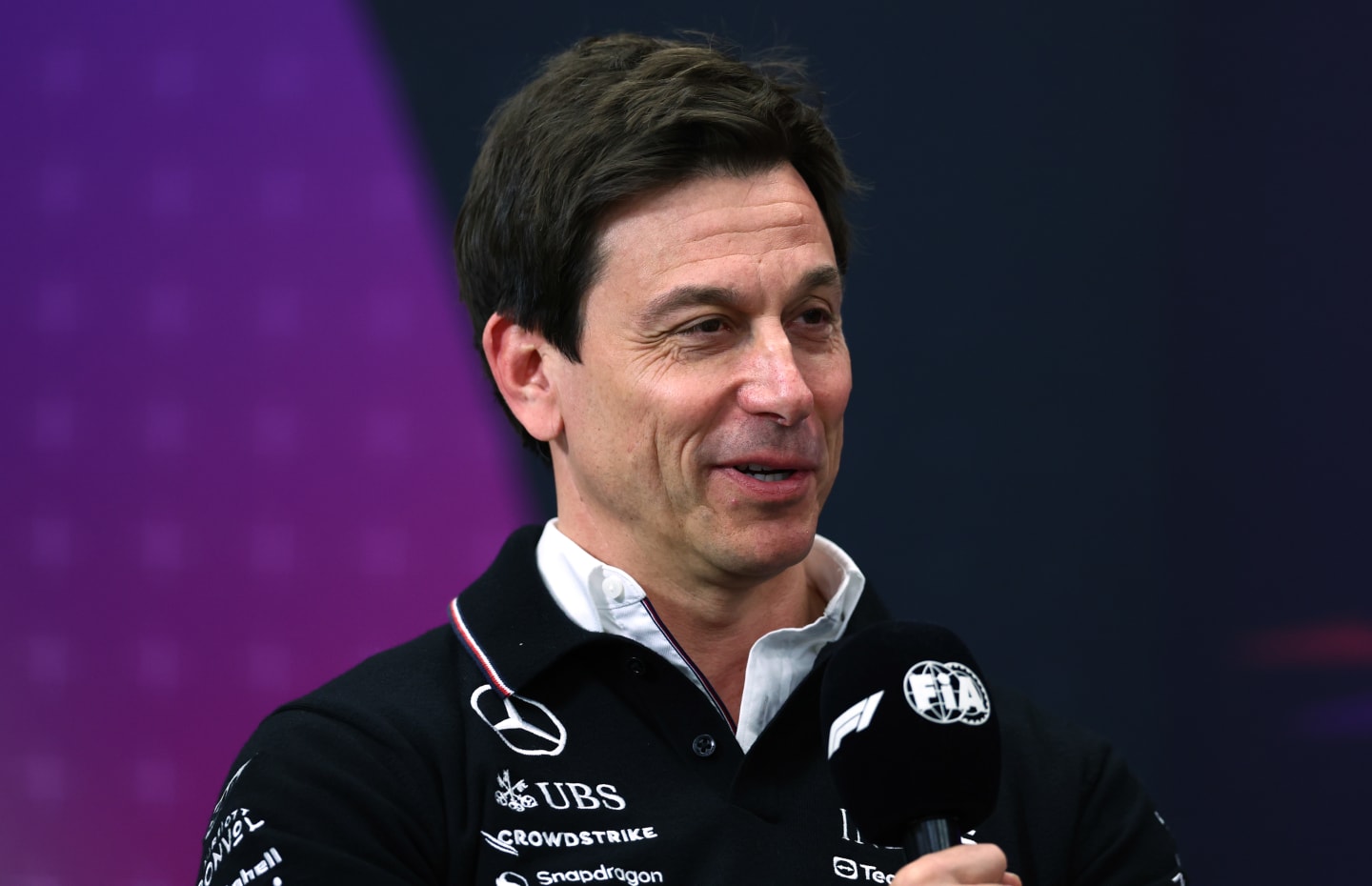 SUZUKA, JAPAN - APRIL 05: Mercedes GP Executive Director Toto Wolff attends the Team Principals