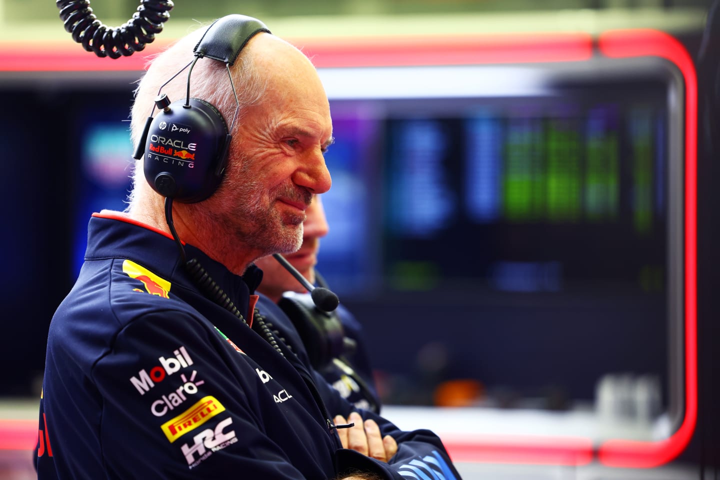 BAHRAIN, BAHRAIN - FEBRUARY 22: Adrian Newey, the Chief Technical Officer of Oracle Red Bull Racing