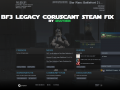 Star Wars Battlefront III Legacy PRE-DEMO(S) - Coruscant Steam/GoG Fix [PATCH]
