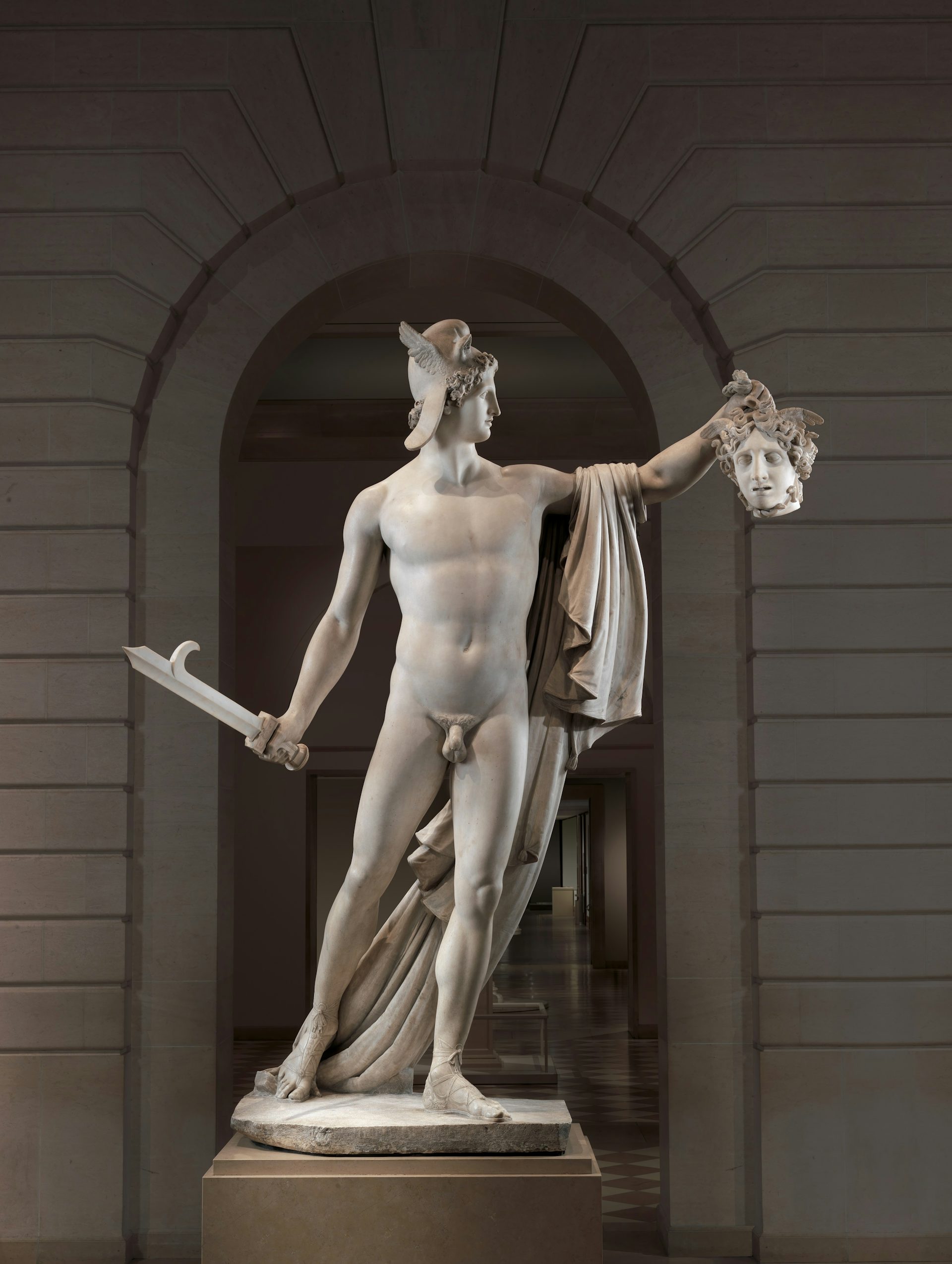 Perseus with the Head of Medusa by Antonio Canova