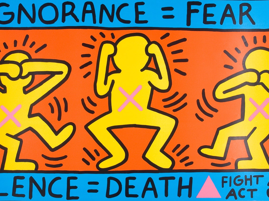 Posters from the War on AIDS