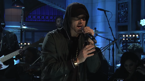 Watch Eminem Deliver A Mini-Medley On 'Saturday Night Live'