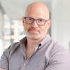 Glen Weldon at NPR headquarters in Washington, D.C., March 19, 2019. (photo by Allison Shelley)