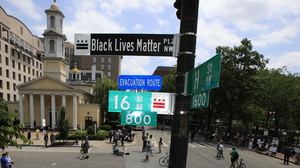 'Black Lives Matter Plaza,' Across From White House, Is Christened By D.C. Leaders