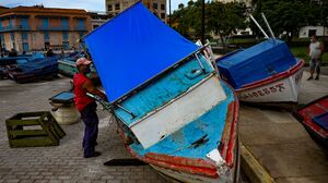 Elsa, Downgraded To A Tropical Storm, Lashes Florida's Gulf Coast