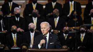 Biden becomes the first sitting president to deliver a Sunday sermon at MLK's church