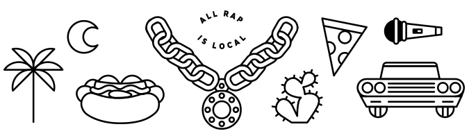 All rap is local