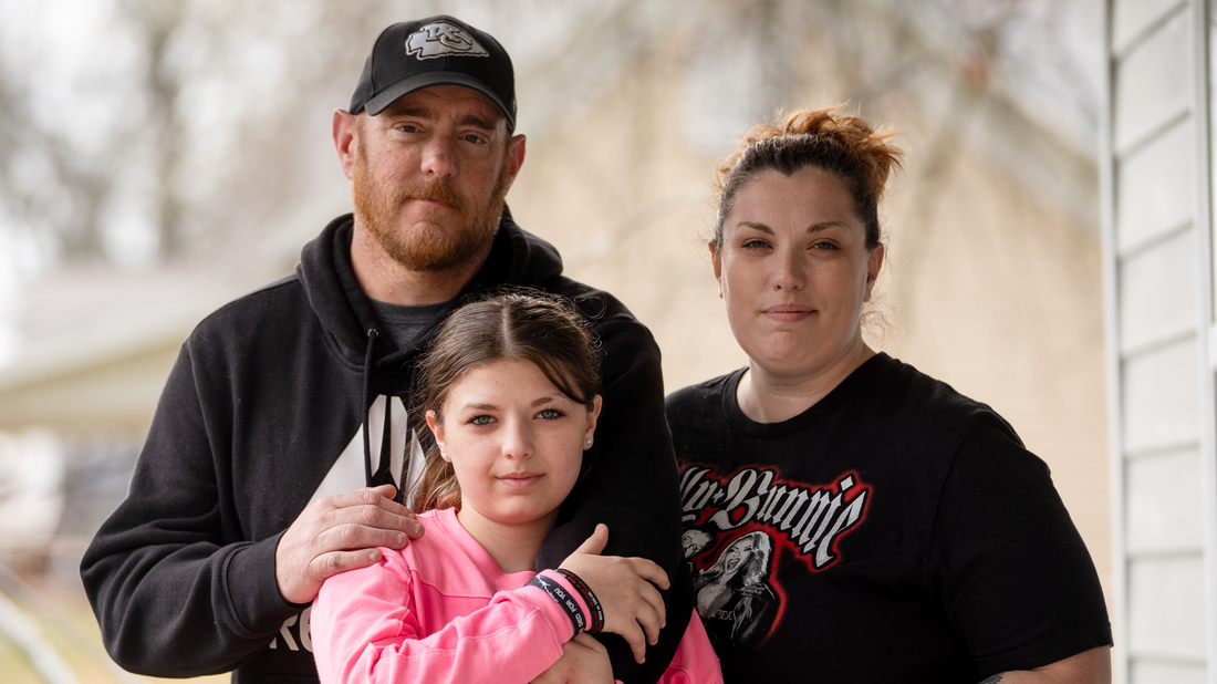 The Barton family isn't included in the official tally of the injured at the Kansas City Chiefs Super Bowl parade. But Jason Barton; his wife, Bridget; and her 13-year-old daughter, Gabriella, are still reeling from what happened