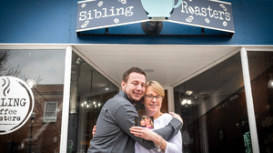 At the heart of this cozy coffee shop lies a big sister's love for her little brother