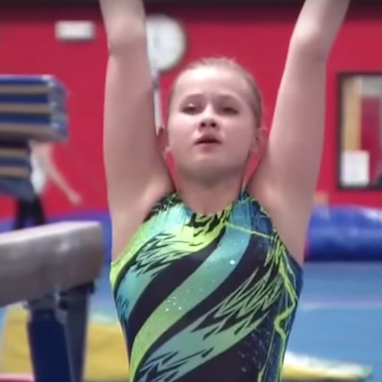 A 16-Year-Old With A Prosthetic Leg Slays A Gymnastic Routine In This Incredible Video