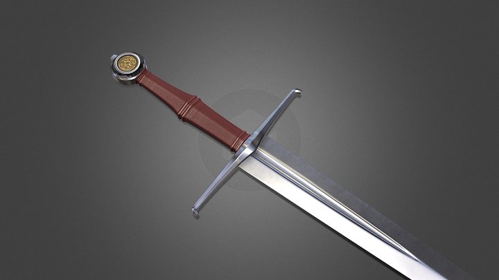 Imperator Longsword (Oakeshott Type XVIIIa) 3D Model