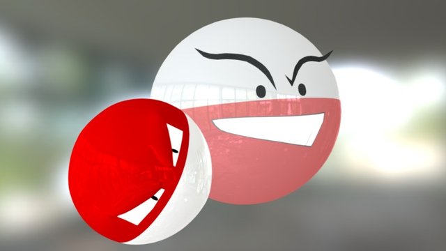 Voltorb e electrode 3D Model