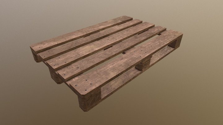 Pallet 3D Model