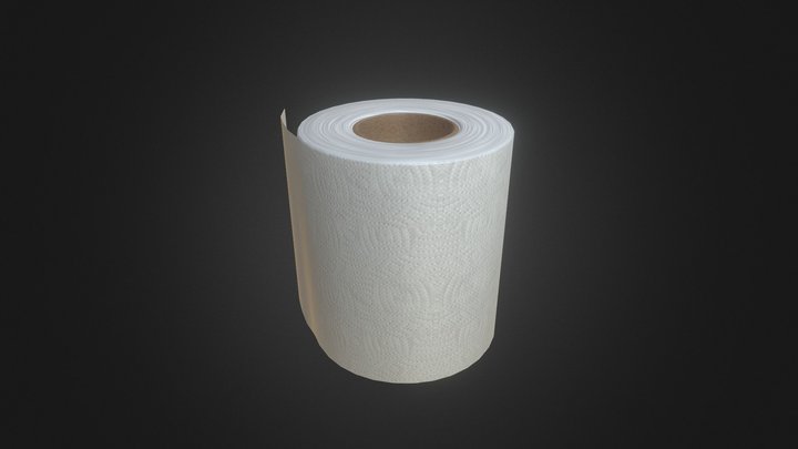 Simple Toilet Paper 2.0 3D Model