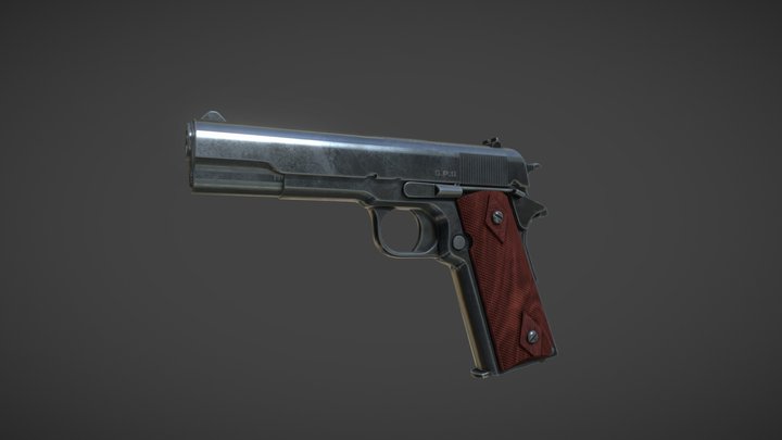Colt1911 3D Model