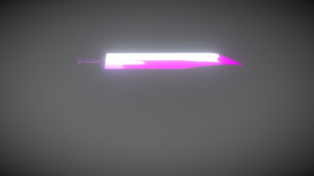 BioHazardous Sword 3D Model