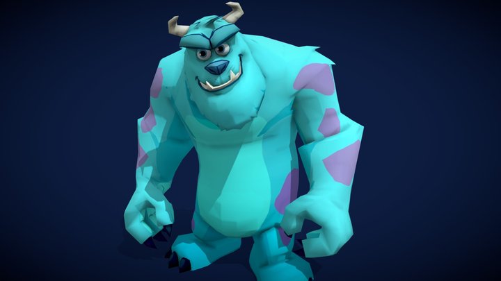 Sully Idle 01 3D Model