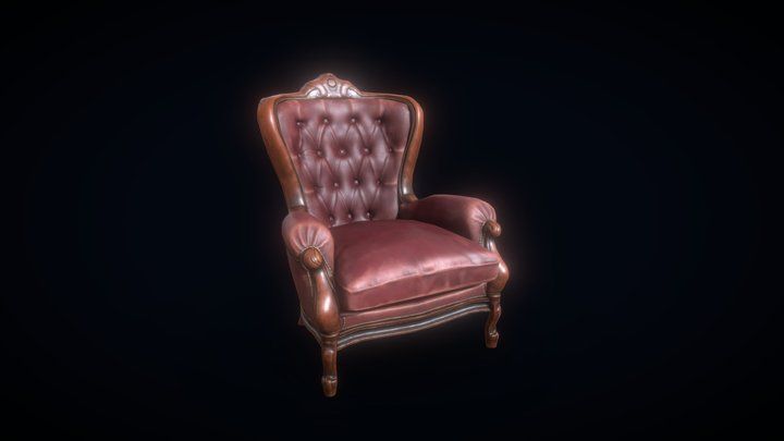 Vintage_chair 3D Model