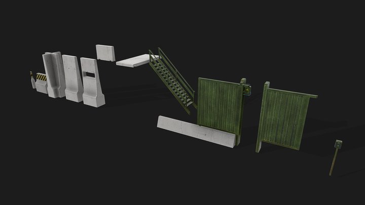 Kit Fortification update 3D Model